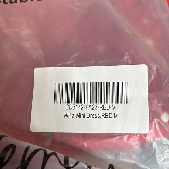 For Love & Lemons Willa Mini Ditsy Dot Minidress- Sz Medium NWT $249 - Picture 12 of 13